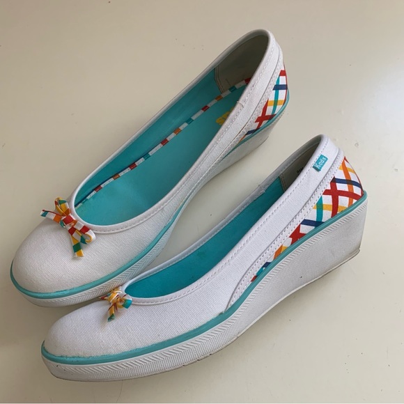 Keds Shoes - Keds wedge colorful shoes sz 9.5